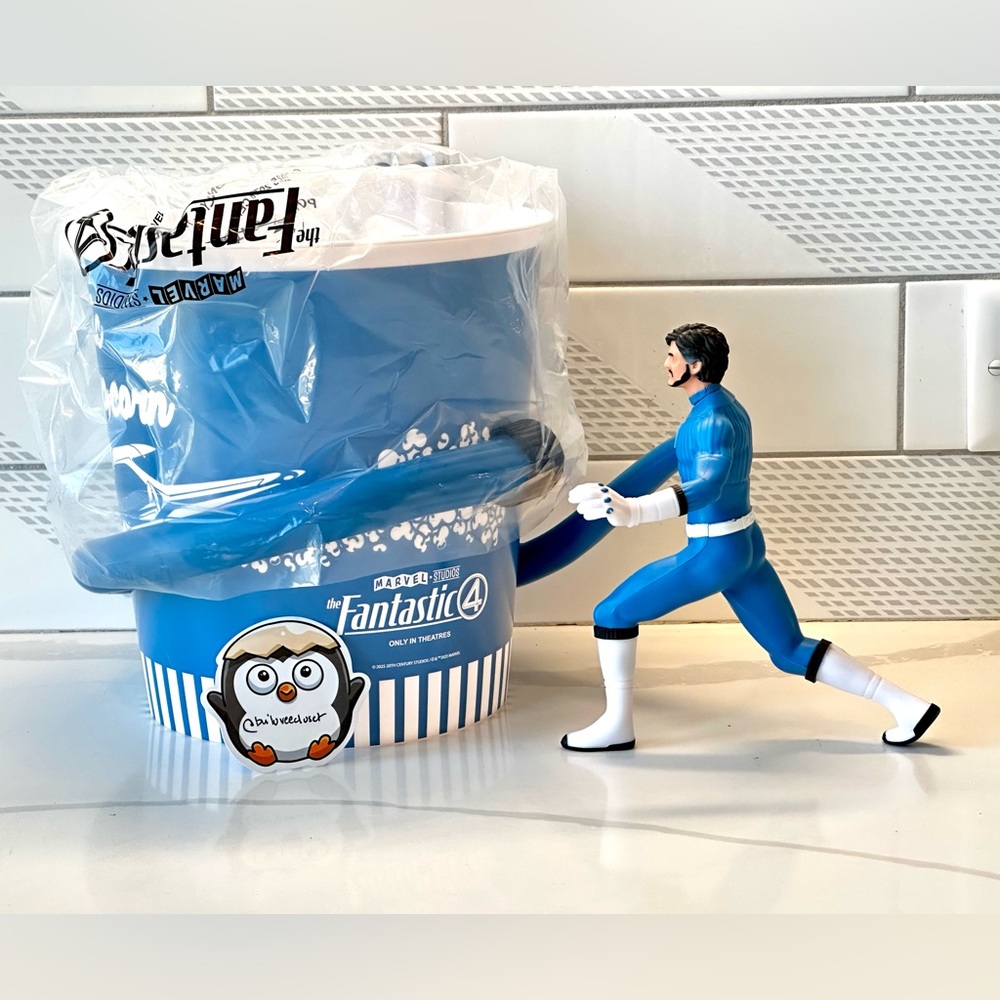 Last 1 - New fantastic four movie Mr fantastic popcorn bucket